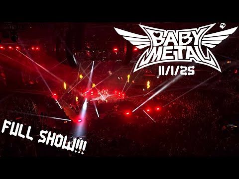 (4K) BABYMETAL: FULL SHOW @ Intuit Dome 11/1/25
