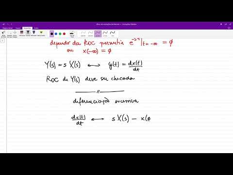 Transformada de Laplace - Propriedades - Diferenciação temporal
