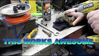 BEST WAY TO CLEAN AND GREASE CALIPER SLIDE BRACKETS