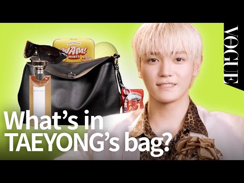 [EN] Traces of Anderson Paak in NCT Taeyong's Bag⁉️ | MY VOGUE