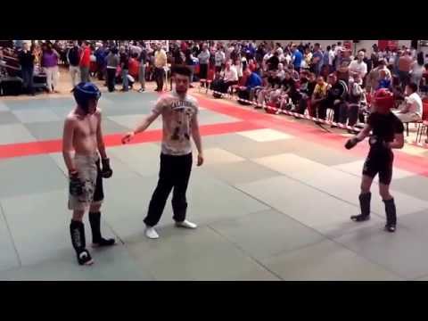Gary Rooney SBG Cork martial arts expo 2015 second fight