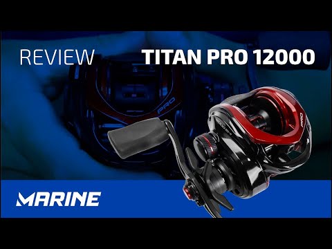 Vídeo Carretilha Marine Sports Titan BG 12000 PRO