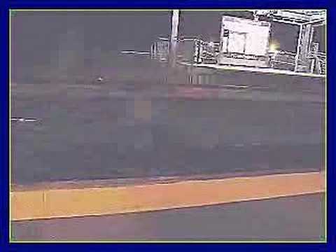 CSX Freight Going West thru South Framingham, MA at Night