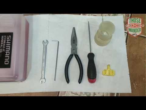 Shimano 105 BR-RS500 road hydraulic brake bleed