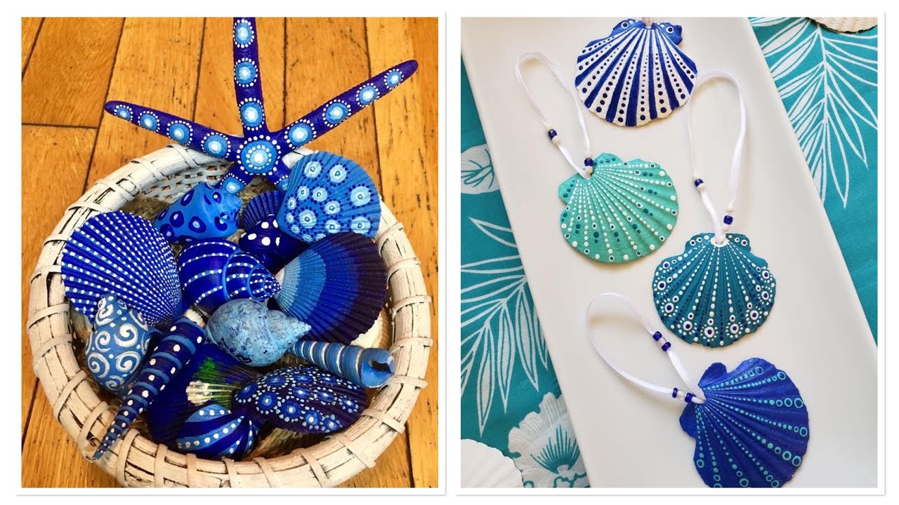 Seashell crafts ideas| decor with seashells for your home