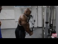 How to: TRICEP Rope Push downs with Fred Biggie Smalls (Pro Series)