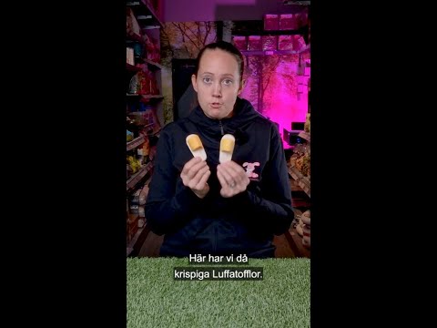 Luffatofflor 8 cm - Video