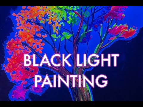 How-To UV Paint with Fluorescent Colors