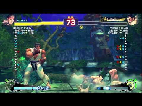 Hadoken Puppy (Ryu) Vs. Vienna Hot Dog (Honda)