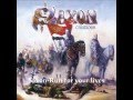 Saxon-Run for your lives(lyrics)