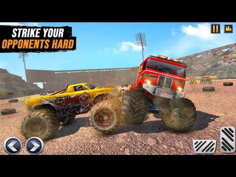 Real Monster Truck Demolition Derby Crash Stunts 2021 Ki Gameplay