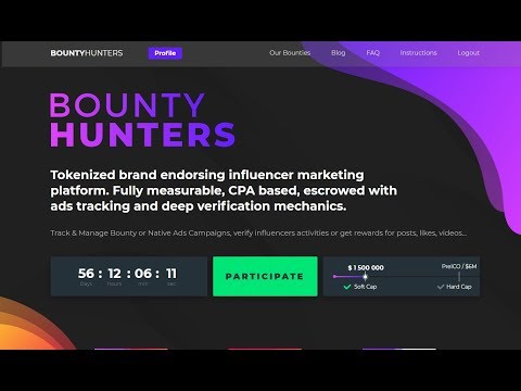 BountyHunters│Ещё одна Bounty платформа BountyHunters которая облегчает нам, хантерам жизнь.