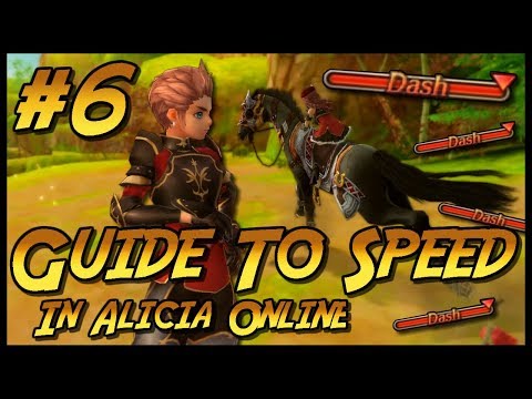 HOW TO RED TRIPLE SLIDE - GUIDE TO SPEED RACES IN ALICIA ONLINE - PART 6/9