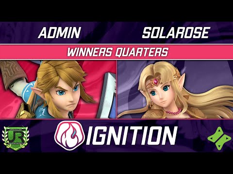 Admin (Link) vs Solarose (Zelda) - Ignition 329 WINNERS QUARTERS