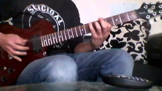 Exodus &quot; Wrapped In The Arms Of Rage &quot; Cover Guitar