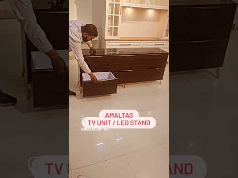 Amaltas TV Unit with 6 Drawers - photo 2