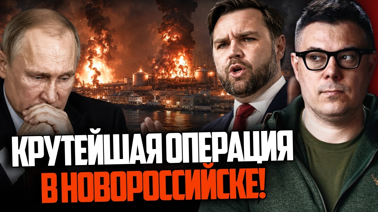 💥ОДРАЗУ ДВА найбільших термінала в Новоросійську! Венс кинувся захищати пу