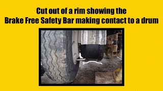 BRAKE FREE Safety Bar - HOW TO RELEASE FROZEN BRAKES without crawling underneath