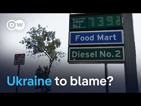 Trump blames Ukraine for record US diesel prices. Is he right? | DW News