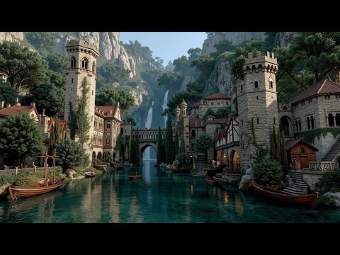 Enchanting Medieval Celtic Music | Fantasy Village Ambient for Relaxation & Study