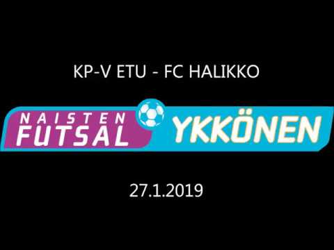 KP-V etu - Fc Halikko 27.1.2019 maalikooste