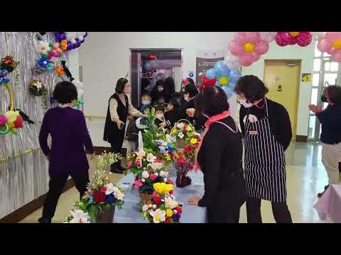 나주시중부노인복지관 시니어드림자원봉사단 공예작품 전시회