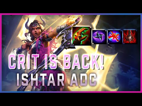 I AM THANKFUL FOR MALICIOUS DEATHBRINGER CRITS - Smite Ishtar ADC