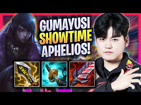 GUMAYUSI SHOWTIME WITH APHELIOS! - T1 Gumayusi Plays Aphelios ADC vs Smolder! | Season 2024