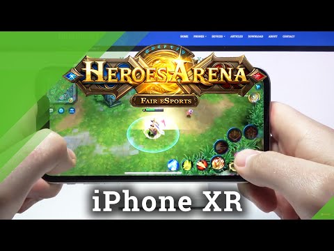 Heroes Arena Gameplay on iPhone Xr - Device Efficient Review