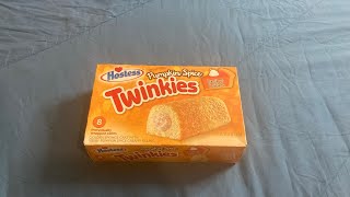 Food Review Of Pumpkin Spice Twinkies