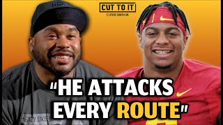Steve Smith Sr. breaks down Brenden Rice | 2024 NFL Draft WR Prospect