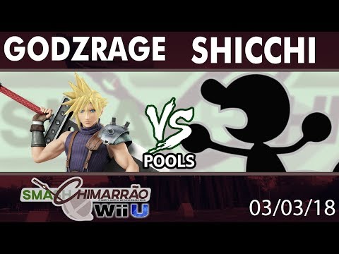 Godzrage (Cloud) VS SmashRS|Shicchi (G&W) - Smachimarrão 2018 - Pools