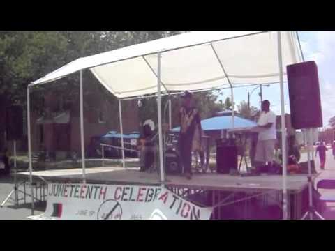 Darris Robins Juneteenth Festival Performance Wounded Womb LIVE!