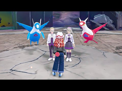 Pokemon Legends Z-A Mega Dimension DLC - Mega Latios & Latias Boss Fight