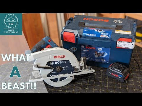 An HONEST Review - 2023 Bosch BITURBO Circular Saw // GKS 18V-68 GC