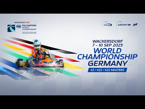 FIA Karting World Championship 2023 KZ/KZ2/KZ2 Masters (Friday)