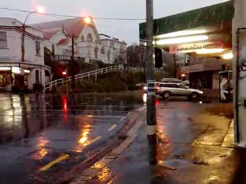 Wellington snow (14/8/2011, 6:00pm)