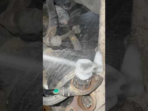 ABS Wheel Speed Sensor Dirty And Clean #ABS #Wheel #sensor