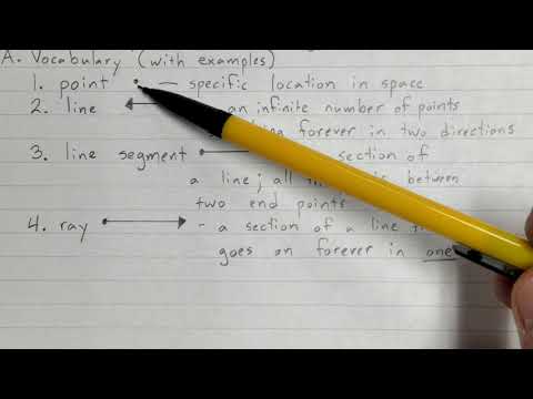 Lesson 5-1: Geometry Review & Exploring Solids