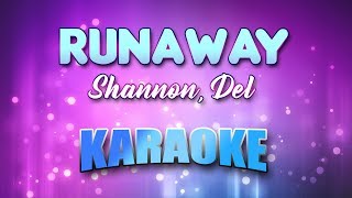 Shannon, Del - Runaway (Karaoke &amp; Lyrics)