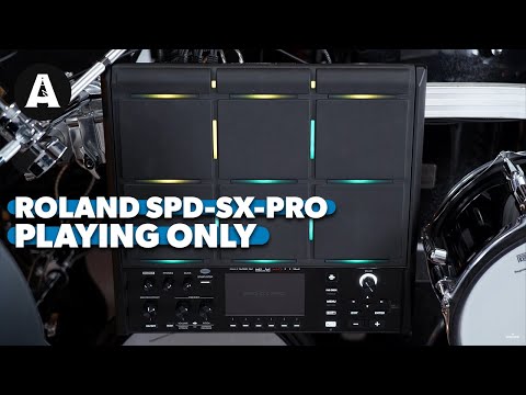 Roland SPD-SX-Pro - Playing Only Demo!