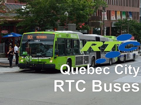 Quebec City public transportation: RTC Buses
