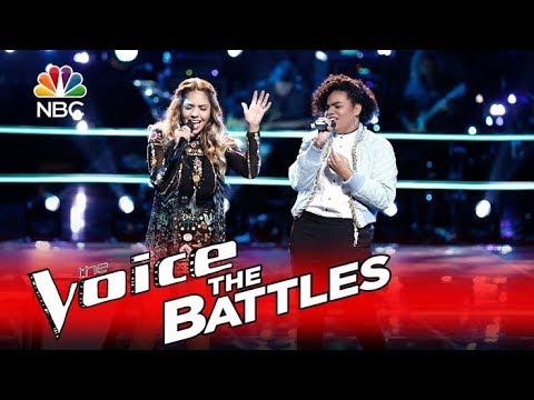 The Voice 2016 Battle - Lauren Diaz vs. Wé McDonald- 'Maybe'