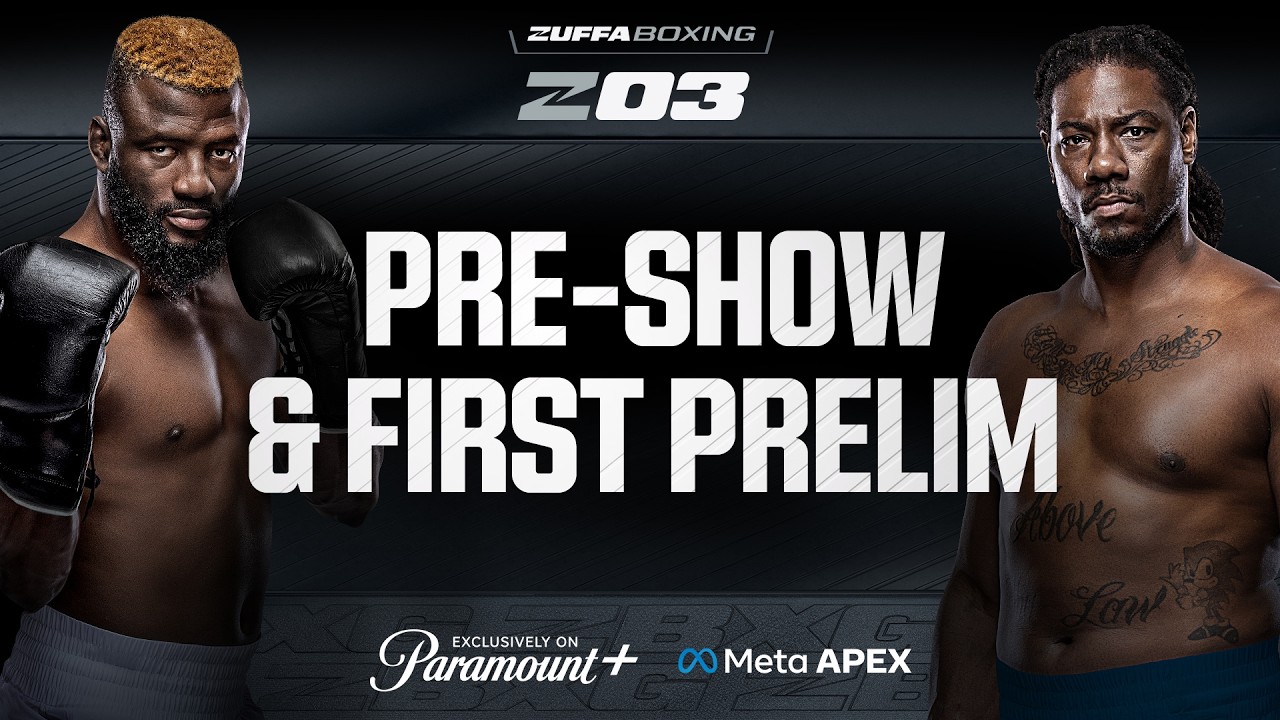 Pre-Show and first preliminary match: Zuffa Boxing 03