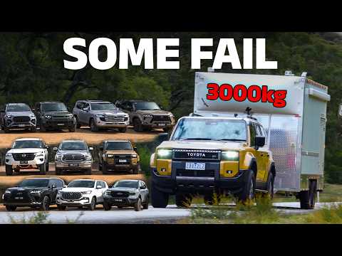 MEGA SUV tow test: BEST sellers tested to see which is best for towing!