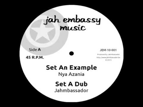 Nya Azania - Set An Example / Danny Red - Ganja Tour