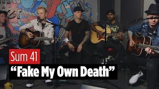 SUM 41 &quot;Fake My Own Death&quot; Live Acoustic