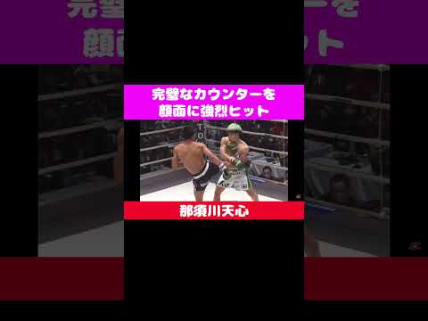 那須川天心　完璧なカウンターをきめる　#shorts #rizin #切り抜き #那須川天心