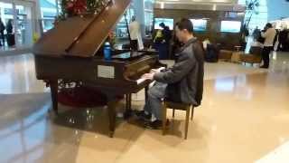 O Holy Night - San Jose International Airport piano