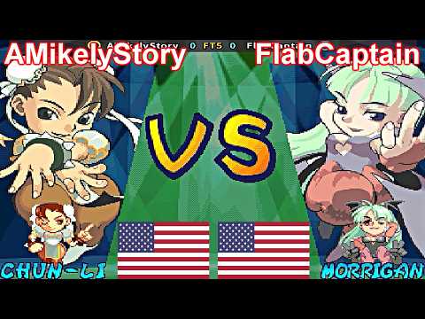 Super Gem Fighter Mini Mix - AMikelyStory vs FlabCaptain FT5